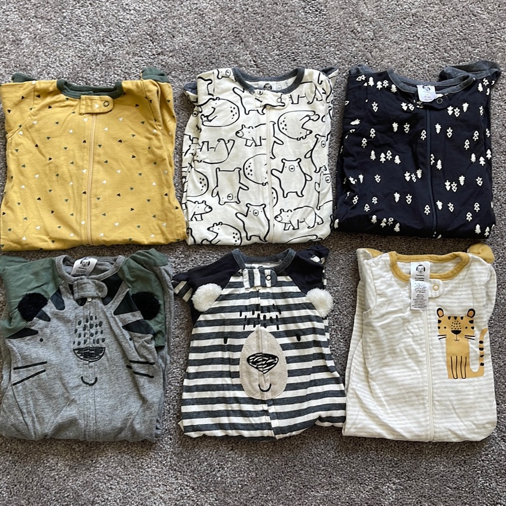 Infant footed pajamas